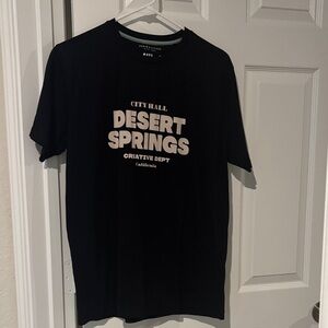 Black 'Desert Springs' Tee